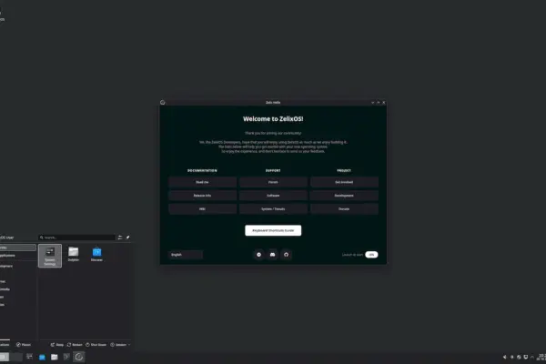ZelixOS 2026.10.26 chega com Aurora 1.0 e desktop mais polido